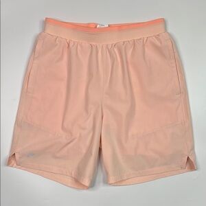 Fabletics The Fundamental Short Pink 7" Inseam Size Small